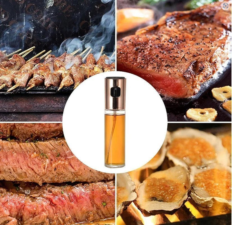 Spray Multiuso de óleo de cozinha, borrifador de azeite para fritadeira e Air Fryer