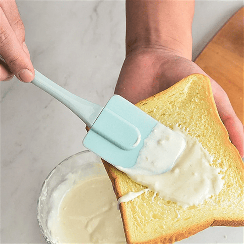 3 Peças Espátula/Pincel Antiaderentes de Silicone para Pão, Bolo, Manteiga