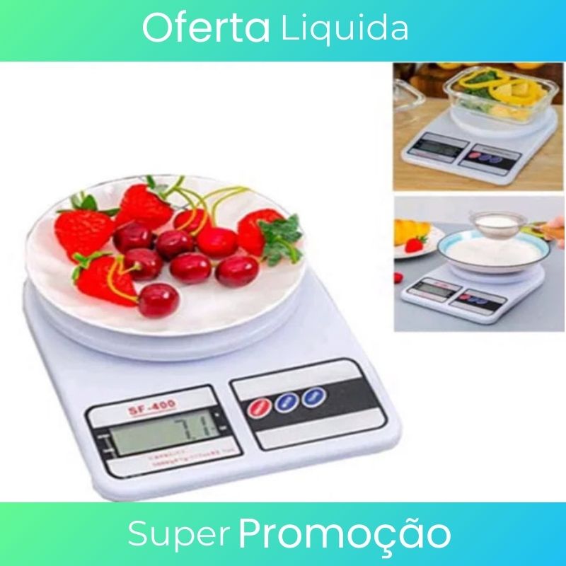 Balança Digital De Precisão P/Cozinha -10kg Nutrição E Dieta