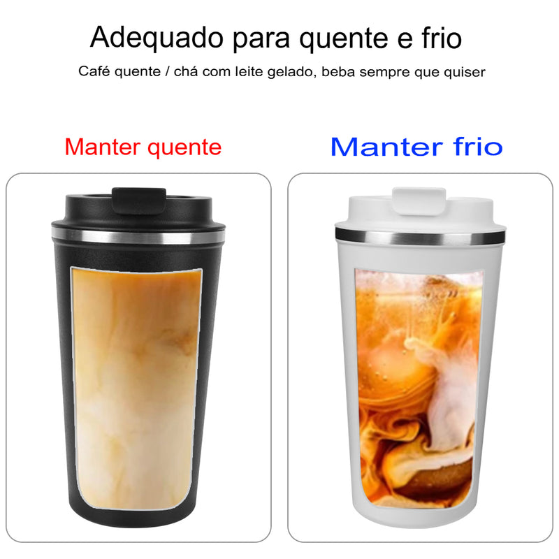 Caneca Térmica a Prova de Vazamentos - 380/510ml